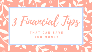 3 financial tips